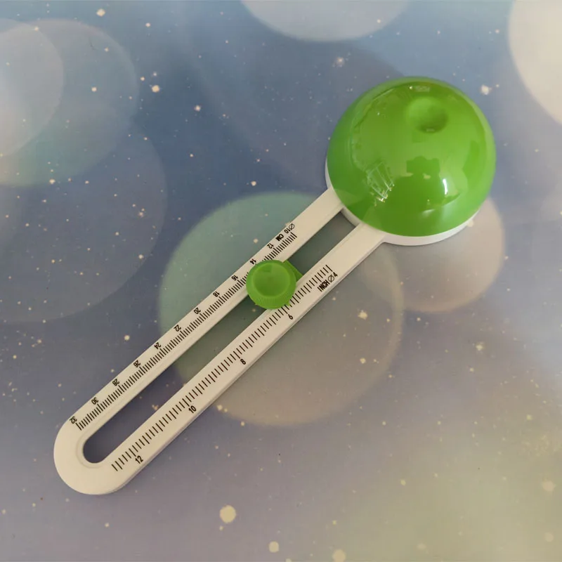 Circular Paper Cutter Scrapbook Cards Circle Shape Cutter DIY Round Cutting Knife 360 Rotary Circle Cutter