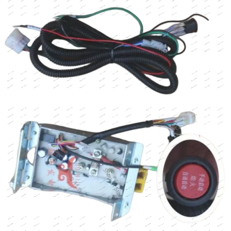 Range extender variable frequency start controller 60V24V4872 throttle generator automatic start controller integrated