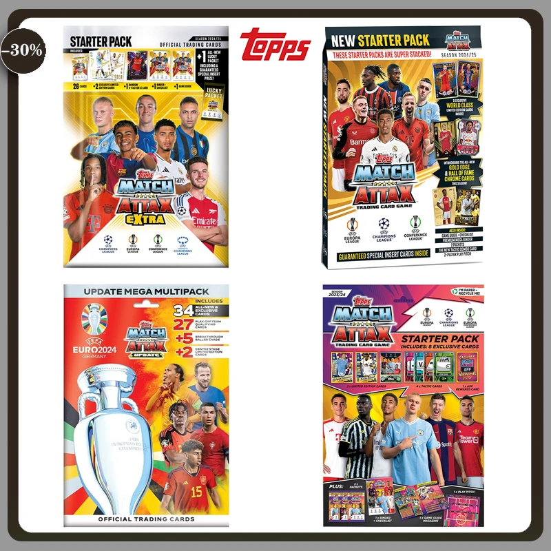 

2024/2025 Topps Match Attax EXTRA Champions League Starter Pack Limited Signature Soccer Collection Card Fan Gift