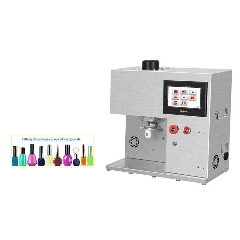 innovative design nail painting making machine gel nail polish filler peristaltic pump filling machine nail polish