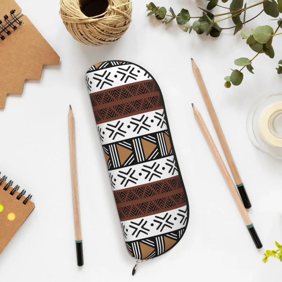 

Пеналы с узором Богалона в африканском племени, держатель для ручек, канцелярские принадлежности, большая вместительная коробка для ручек, сумка-карандаш для мальчиков и девочек