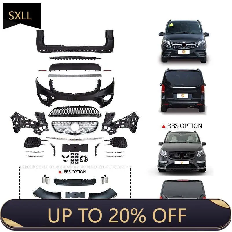 

SXLL 2006 2007 2008 2009 2010 2011 2012 2013 2014 2015 V260 V250 Viano Vito Metris Modified Car Body Kit