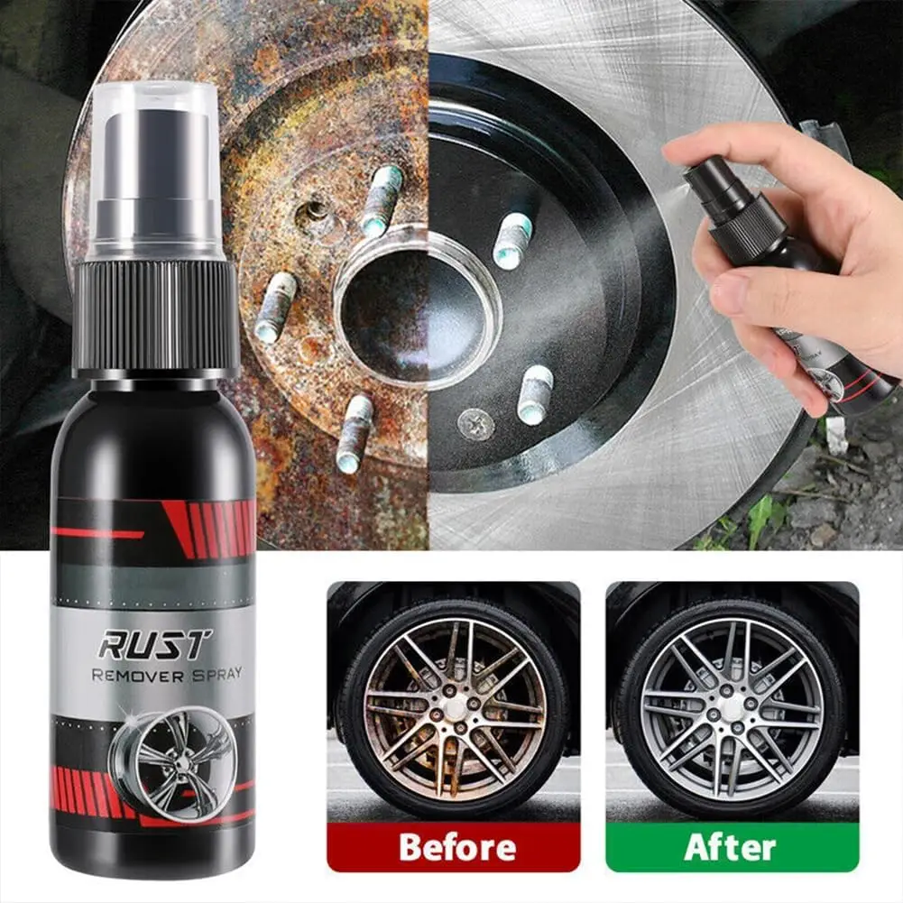 Car Metal Rust Remover Rust Inhibitor Derusting Spray Multipurpose Home Car Hub Anti-Rust Iron Power Cleaning Car Maintenance