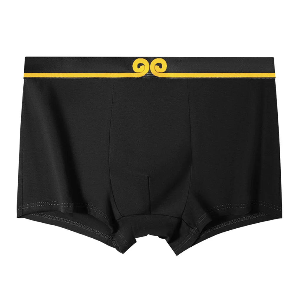 

Mens Cotton Underwear Mid Rise Boxer Briefs Inner Wear Trendy Comfortable Shorts Breathable Soft Boxer Shorts U Bulge