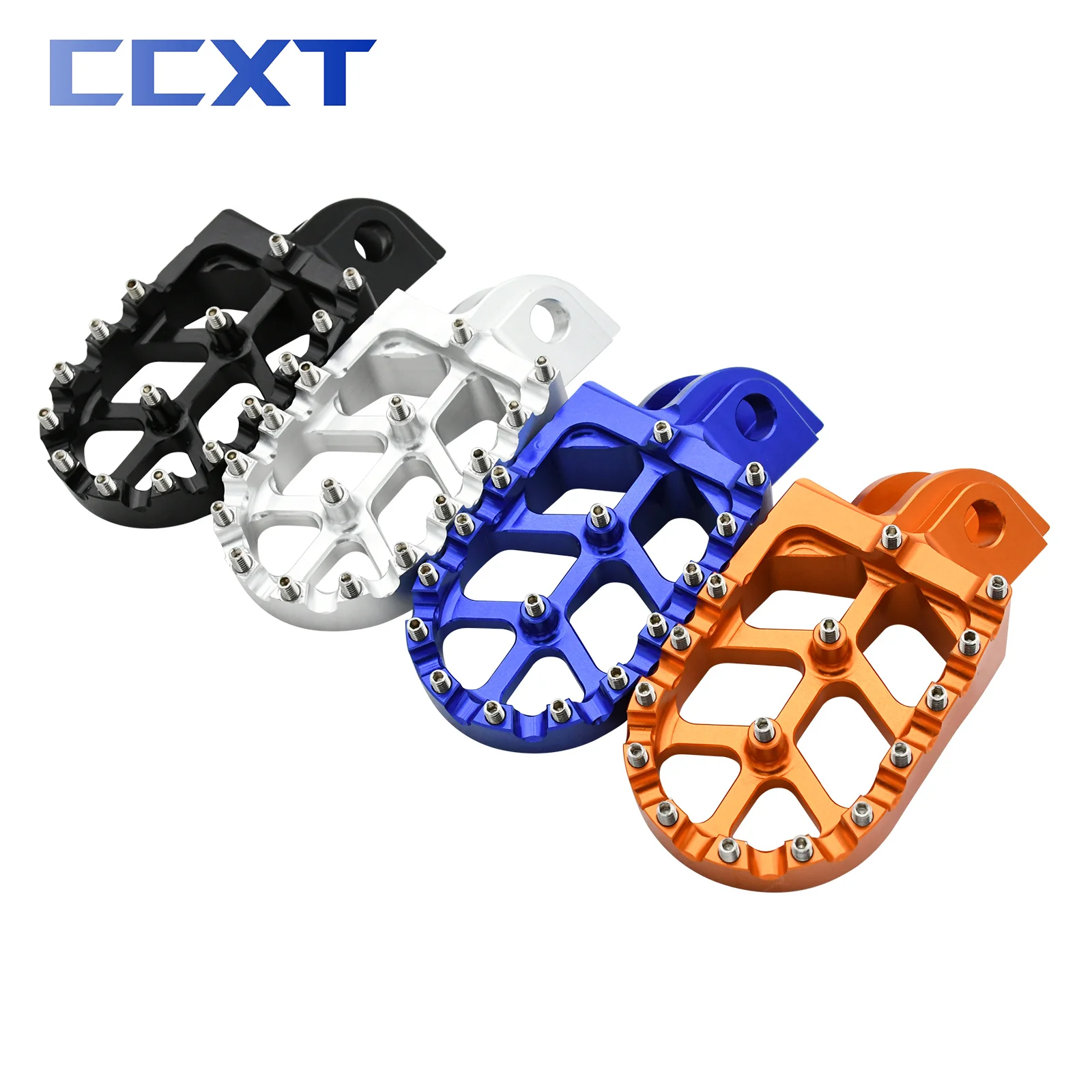 Motorcycle CNC Foot Pegs FootRests For KTM SX85 SX125 SXF 250-450 EXC EXCF 125-530 XC 150-300 XCF XCW 200-530 FREERIDE 1998-2016