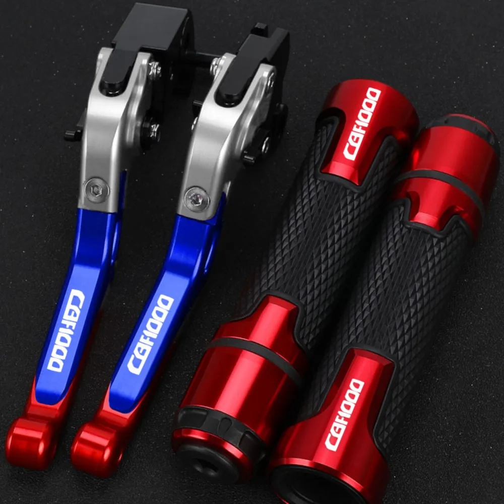 

For Honda CBF 1000 06 2007 2008 2009 CBF1000 2006-2009 Accessories Motorcycle Brake Clutch Lever 22MM Handlebar Hand Grips ends