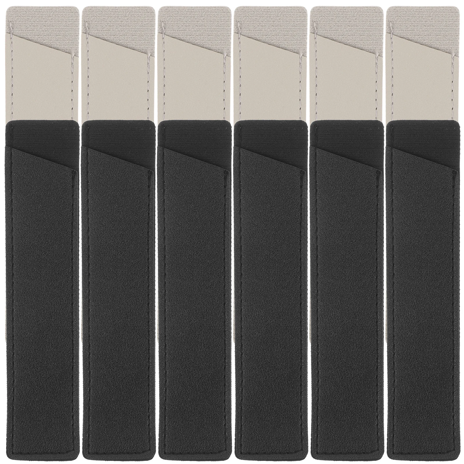 

12pcs Holder Sleeve for Notebook Book Notebook Pen Holder Journal with Elastic Band PU Pencil Organizer Gift