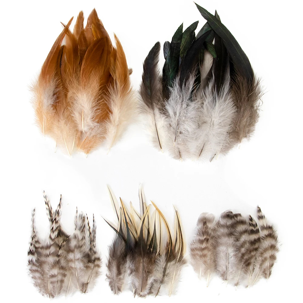 Wholesale Natural Guinea Fowl Feathers Small Pheasant Feather for Handicraft Jewelry Making Decoration Accessories Feather 3-8cm
