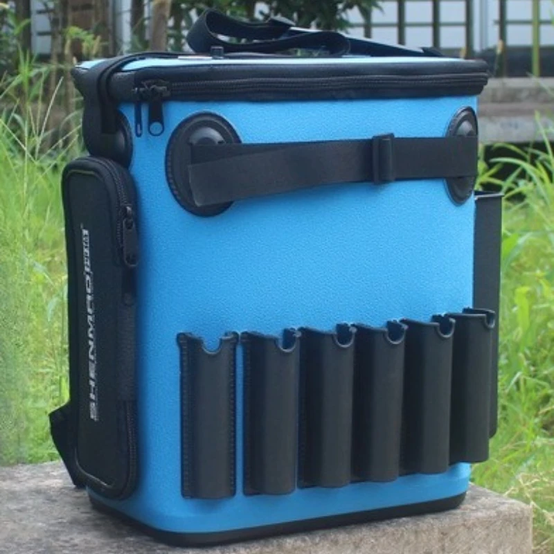 Multi-functional Waterproof Fishing Gear Storage Bags Thickened Outdoor Backpacks Large Capacity Tackle Bag Fishing Equipment