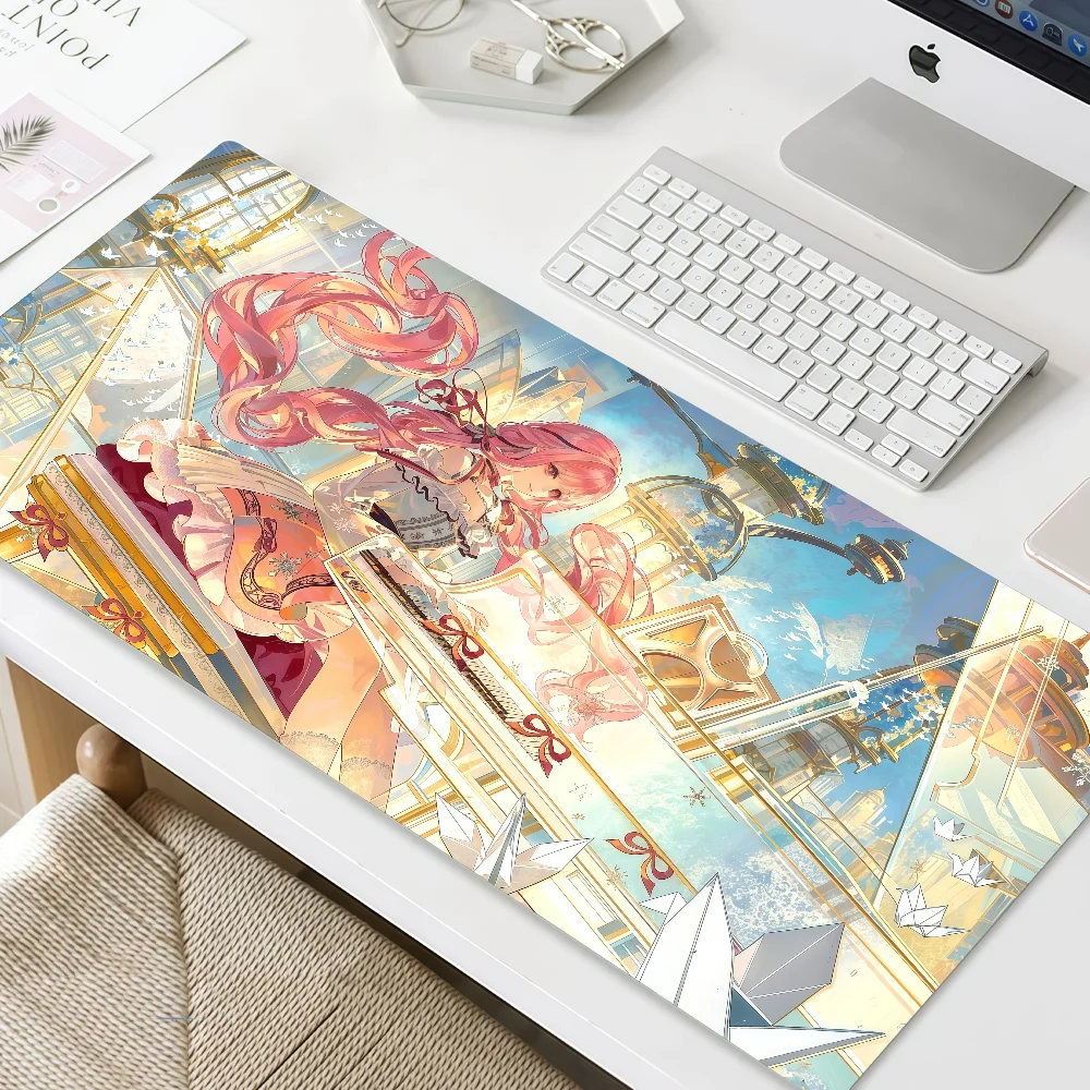 Mouse Pad MousePad Non-slip Nikki Lockedge Office Student I-Infinity Playing Gaming Game Thickened Large Writing Pad Cushion