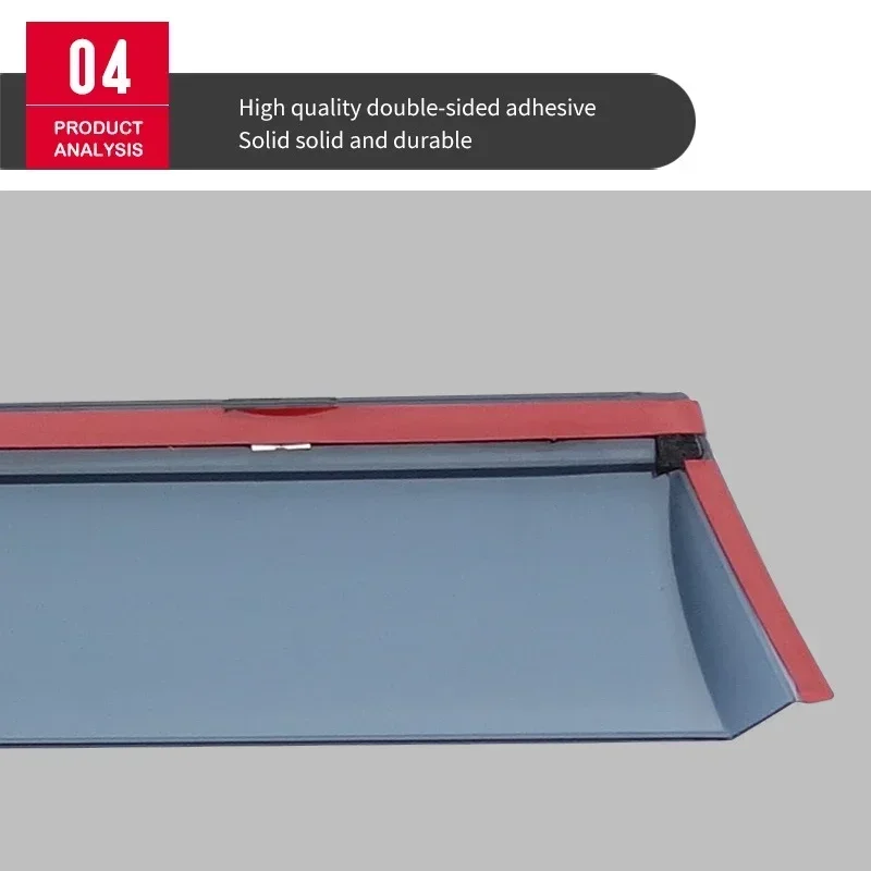 Fit For Benz C Class W203 W204 W205 S205 W206 C200 C260 C300 Window visor  Awnings Shelters Vent Shades Sun Rain Deflector Trims