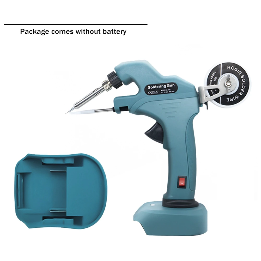 Saldatrice Cordless Electric Send Tin Tool utensili elettrici per saldatore termico veloce per batteria Makita 18V blu