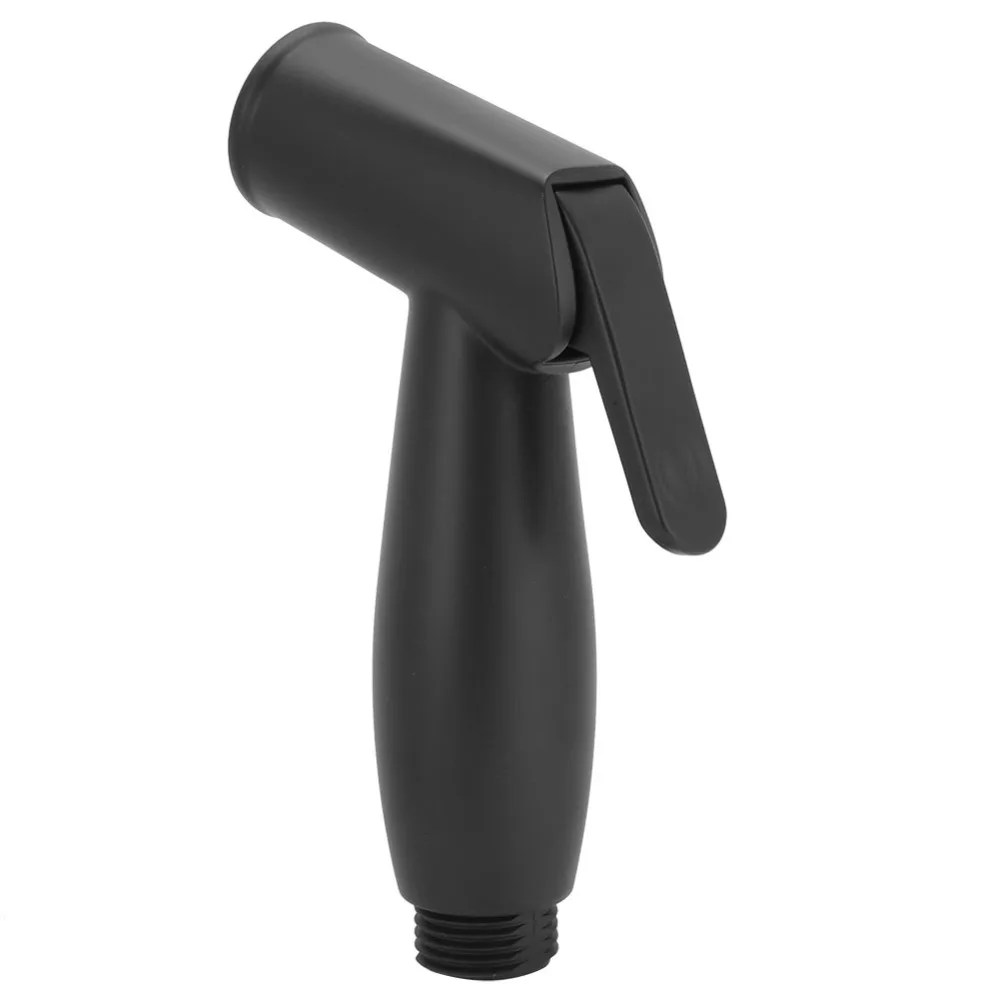 

Black Handheld Bidet Sprayer Adjustable Pressure Self-Cleaning Bidet Sprayer Head Easy Installation ABS Bidet Sprayer