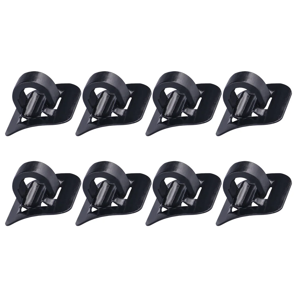 

8 Sets Conduit Liner Derailleur Guide Clamp Brake Cable Clip Road Bike Shifter Housing Black