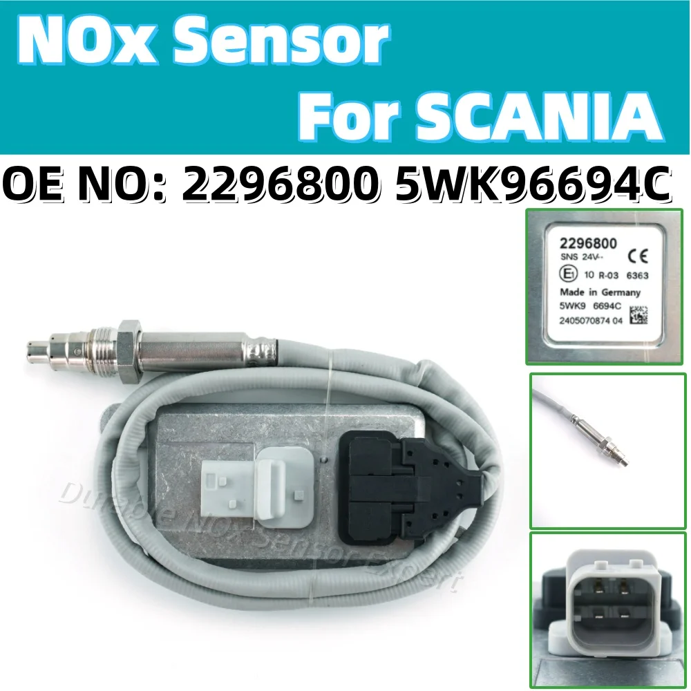 

5WK96694C For Scania EURO6 SNS Truck NOX Sensor Nitrogen Oxygen Sensor 2296800-A14Z