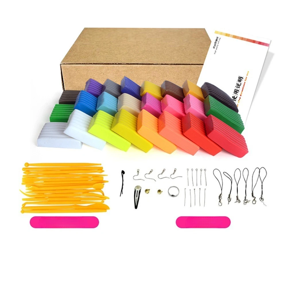 24-Color Polymer Cl…