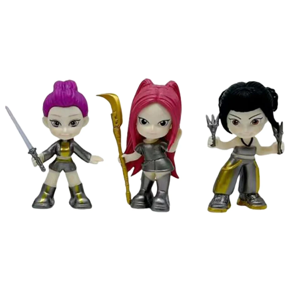 2025 جديد أنيمي Kpop شيطان الصيادين دمية لعبة من الفينيل رومي ميرا زوي شخصية صندوق أعمى حلية لعبة ألعاب أطفال هدية الكريسماس