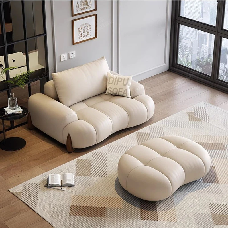 

Small Women Europe Sofa Cute Cloud Chaise Lounge Sofa Nordic Individual White Sillon Relax Reclinable Para Salon Home Furniture