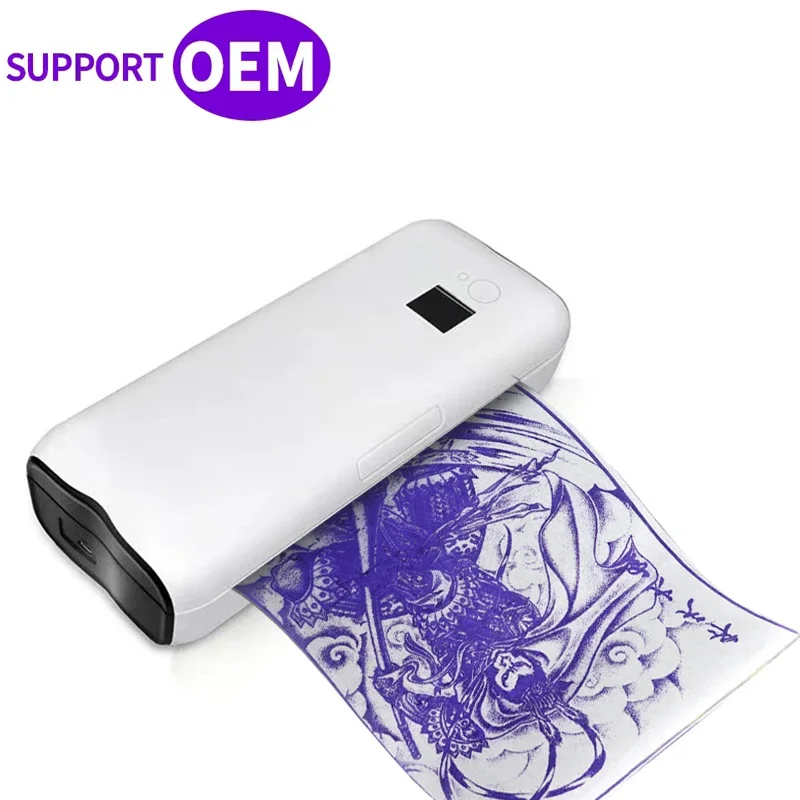 A4  Bluetooth Portable Thermal Tattoo Transfer Machine Tattoo Stencil Printer