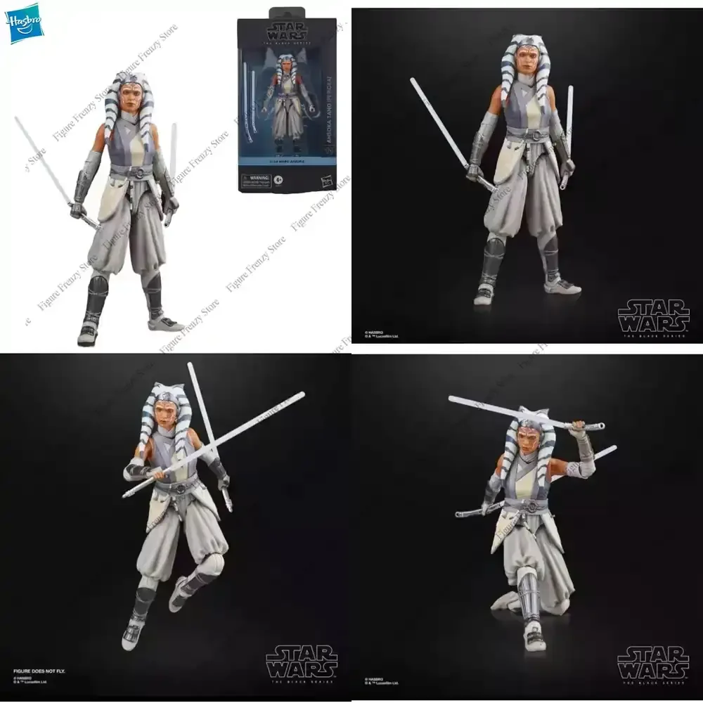 Oferta Especial: Figura de Acción Original de Hasbro STAR WARS THE BLACK SERIES, AHSOKA TANO PERIDEA, Regalo Coleccionable