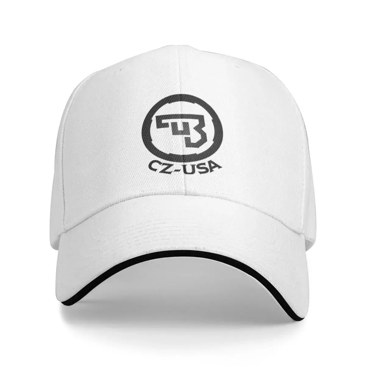 

CZ USA Logo Baseball Caps Retro Guns Firearms Sandwich Cap Unisex Adjustable Dad Hat Outdoor