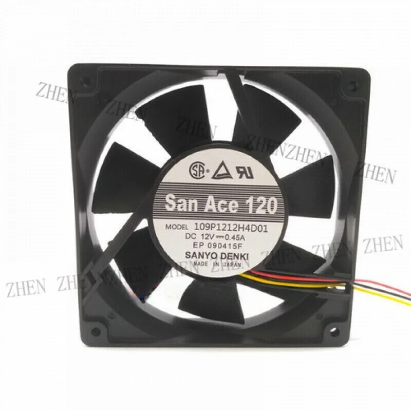 

Y ДЛЯ San Ace 120 109P1212H4D01 12 В 0,45 А 12 см вентилятор охлаждения проектора