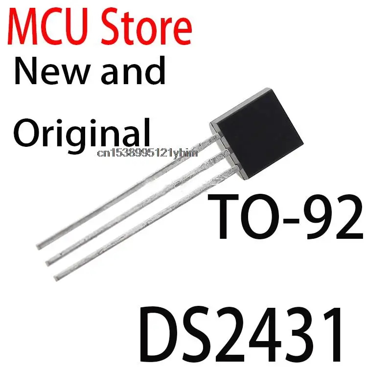 

5PCS New and Original TO-92 DS2431+ TO92 DS2431