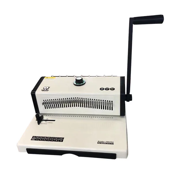 

T9029A Office Double Wire Binding Machine Manual Double Loop Design