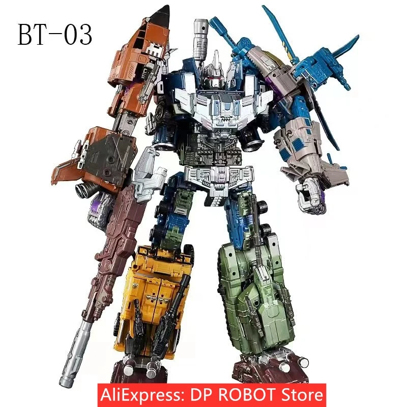 [IN STOCK] NEW Transformation BT Toys BT03 BT-03 Bruticus Onslaught Brawl Blast Off Swindle Vortex 5PCS/SET Action Figure