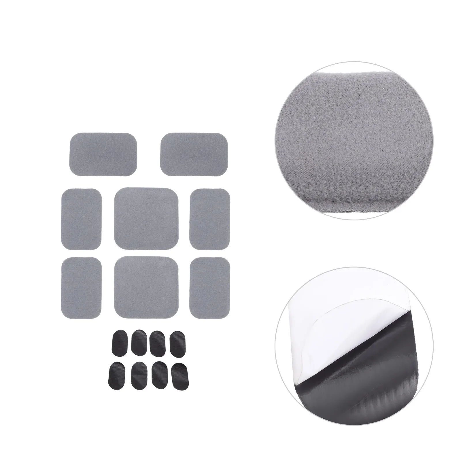 

8Pcs Lining Pad Breathable Cycling Protective Cushion Grey Odorless Environment-Friendly Bike Pad