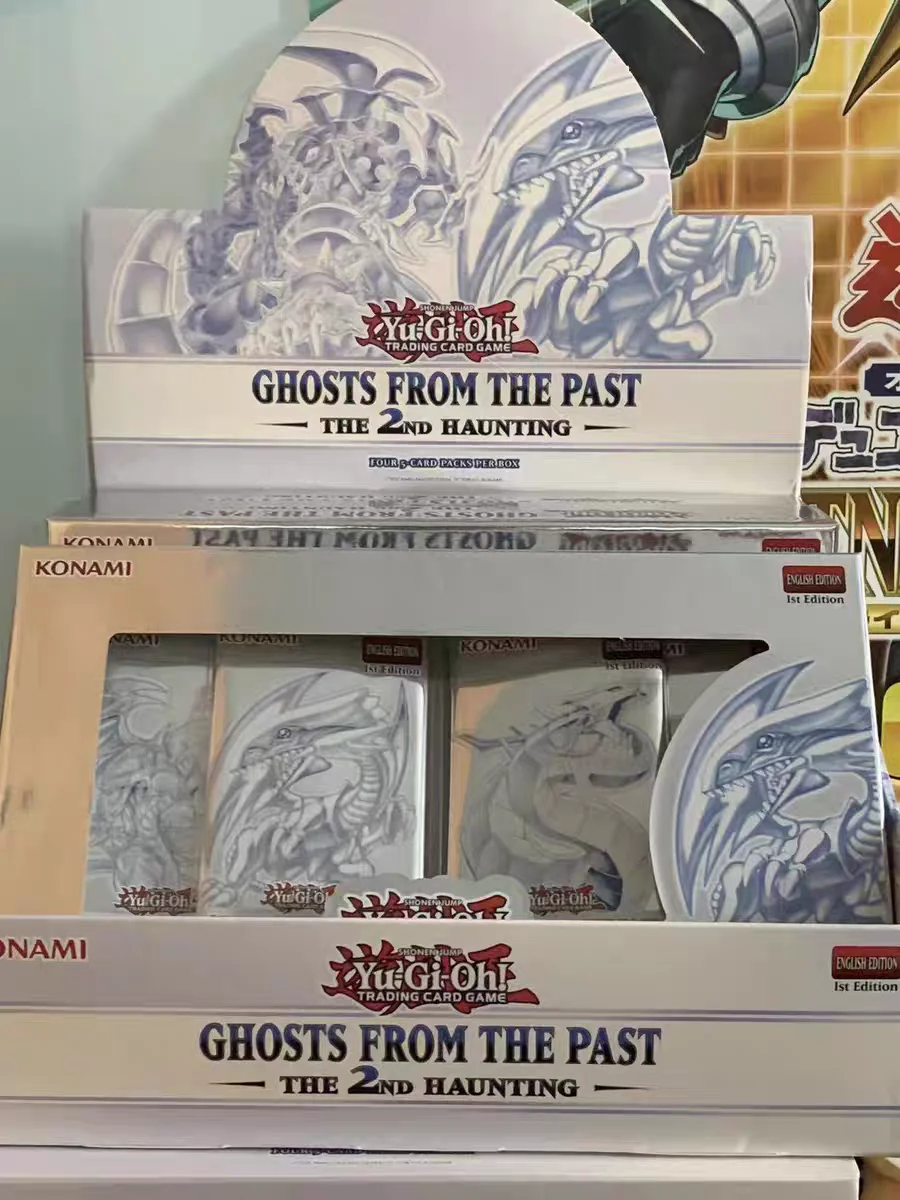 Оригинальная карточная игра YuGiOh, английская колода Duel Structure: GFTP GHR 2th, редкая коллекционная карта Flash Yu Gi Oh, доска для карт, новый подарок