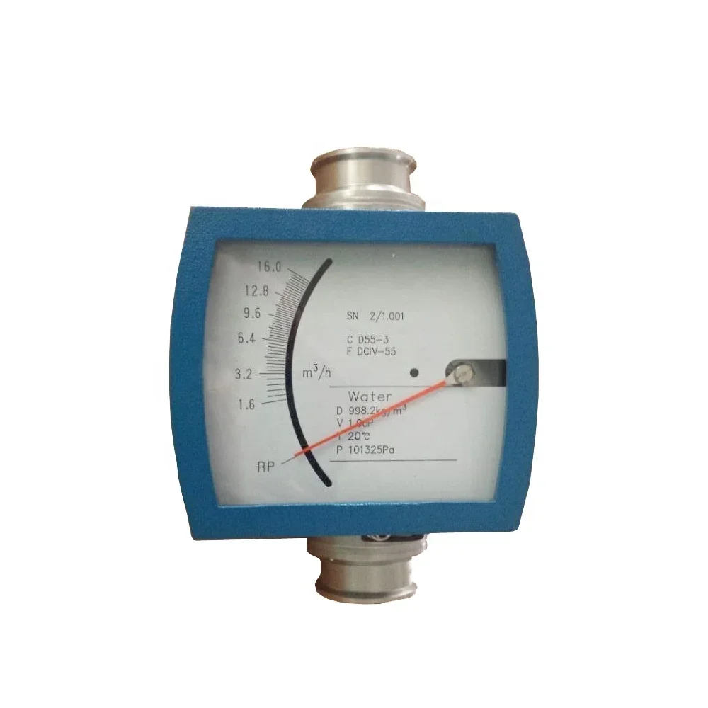 

High quality 600l/h 4-20mA Metallic tube high temperature nitrogen regulator with flow meter