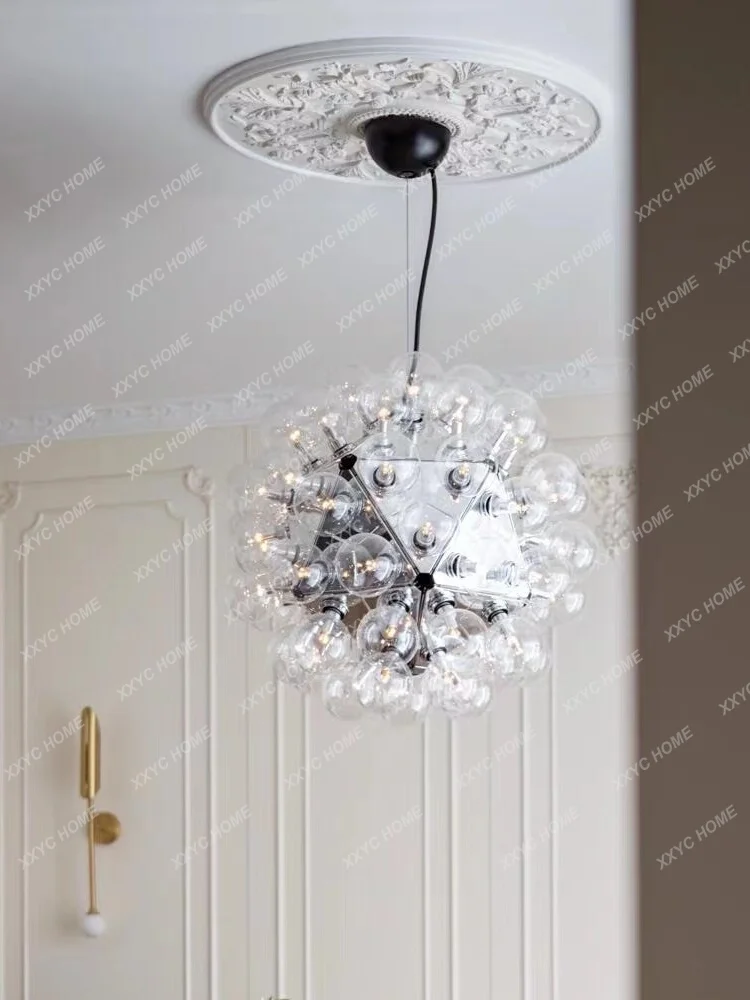 Dandelion Chandelier Light Luxury Living Room Villa Empty Staircase Villa Decorative Chandelier