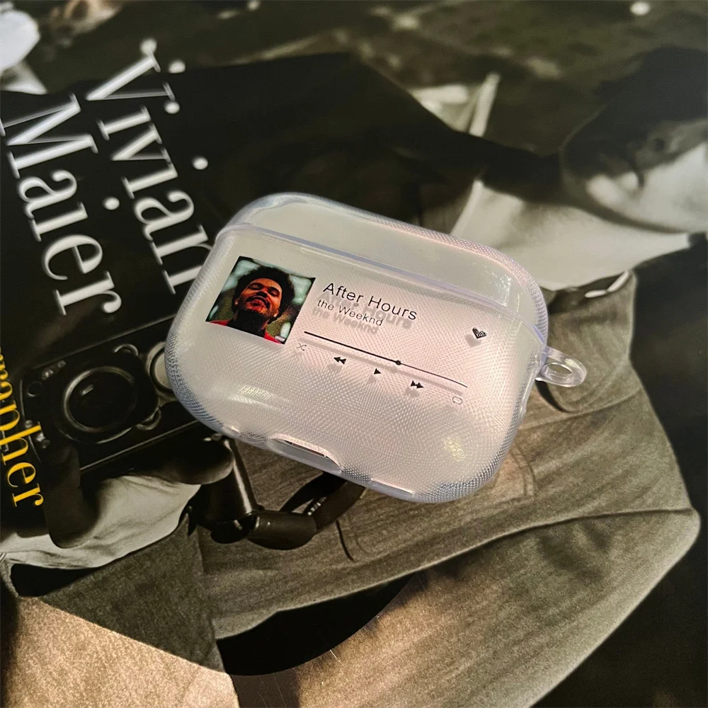 Пользовательская музыкальная Накладка для AirPods, Обложка для альбома для Apple Airpods 1, 2, 3, Мягкая силиконовая Обложка, картина для Airpods Pro