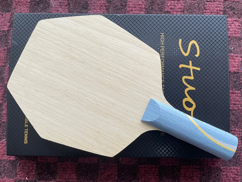 Stuor Long 5 Carbon Innere Tischtennisschläger Tischtennisschläger Ping-Pong-Paddel Kohlefaser Eingebauter professioneller Angriff – Detail 21