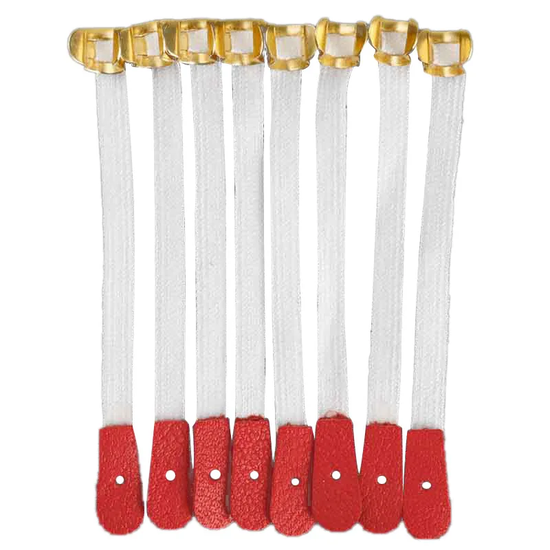 50 Pcs Piano Bridle Straps Standard Style Piano Replacement Repair Parts