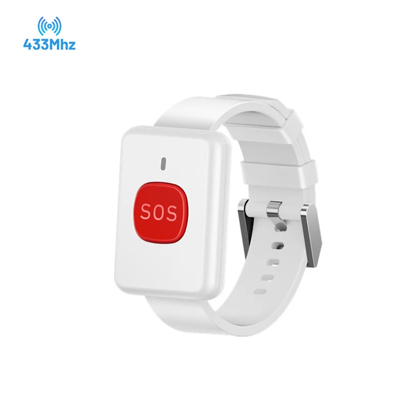 AAAEL-Emergency Alarm Device 4G 433MHZ SOS Timely Rescue Home  Nursing Home Retirement Home EU Plug
