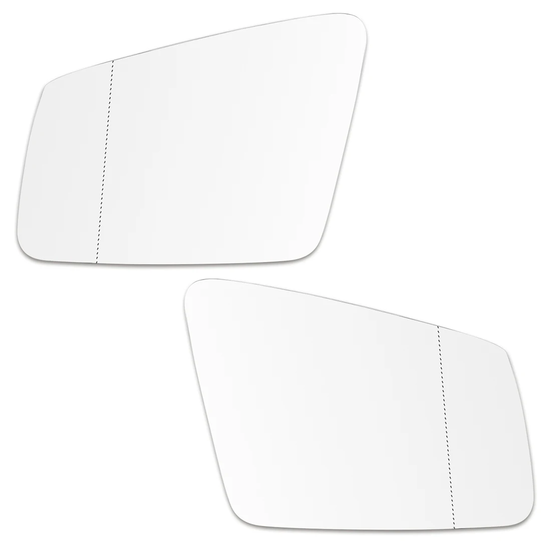 

Mirror Glass Heated With Backing Plate Side Rear View Mirror Glass For 2009-2015 MERCEDES-BENZ GLK300