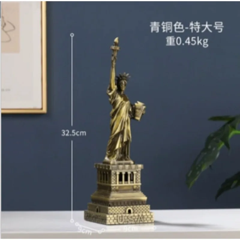 New York Empire State Building Free Muse Metal Model Crafts Ornaments, Creative Business Gifts Office Desktop Decorations