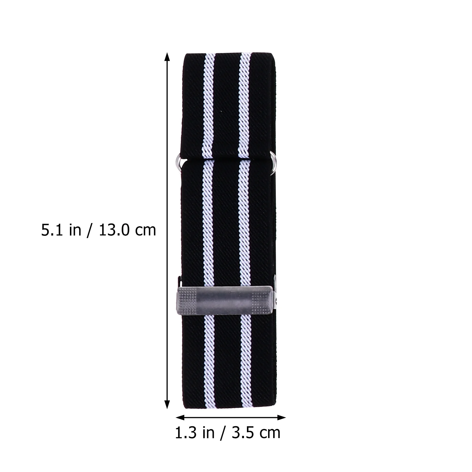 

3pcs Adjustable Elastic Armbands Shirt Sleeve Holders Reusable Metal Buckle Cuff Bands For Party Dance Wear Decor Stretchy Arm