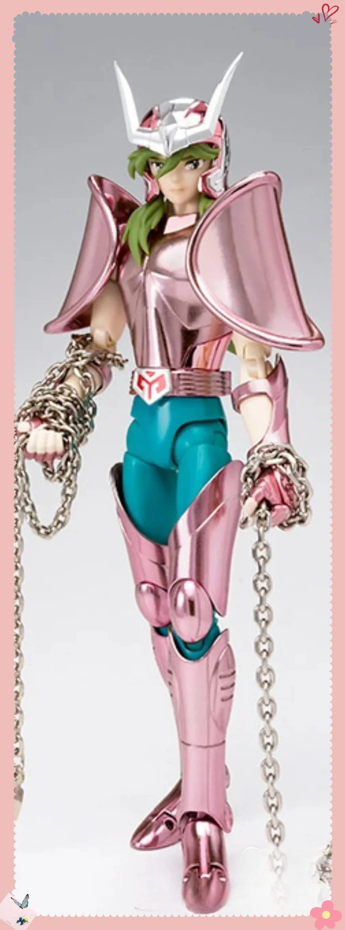 

GT Safety Helmet Andromeda Style EX | Initial Bronze Mythical Alloy Armor | Saint Seiya Style Collectible Anime Action