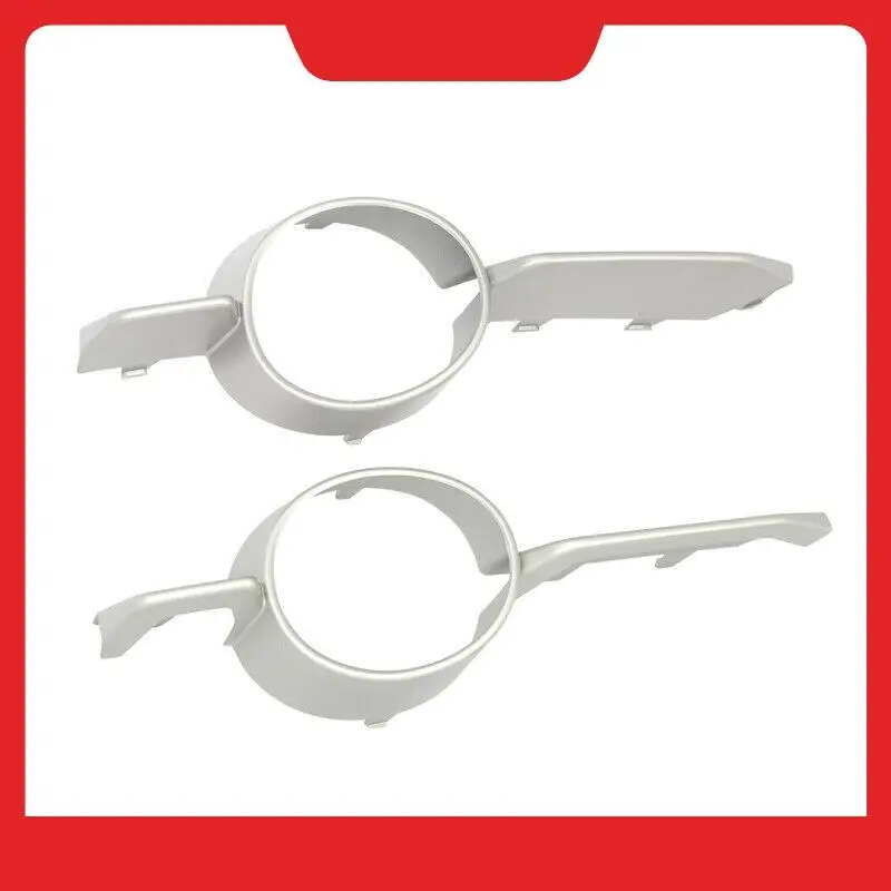 1Zestaw dla -BMW X6 E71 E72 2008-2014 Przedni zderzak Światło przeciwmgielne Osłona grilla Wykończenie 51117188385 51117188386