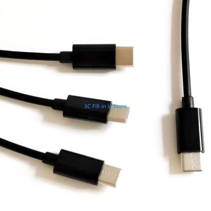 G8TA USB C до Multi 3 в 1 USB Long Cable Cable 1M/3,28 фута зарядка шнура Universal несколько портов длинный кабель USB C.