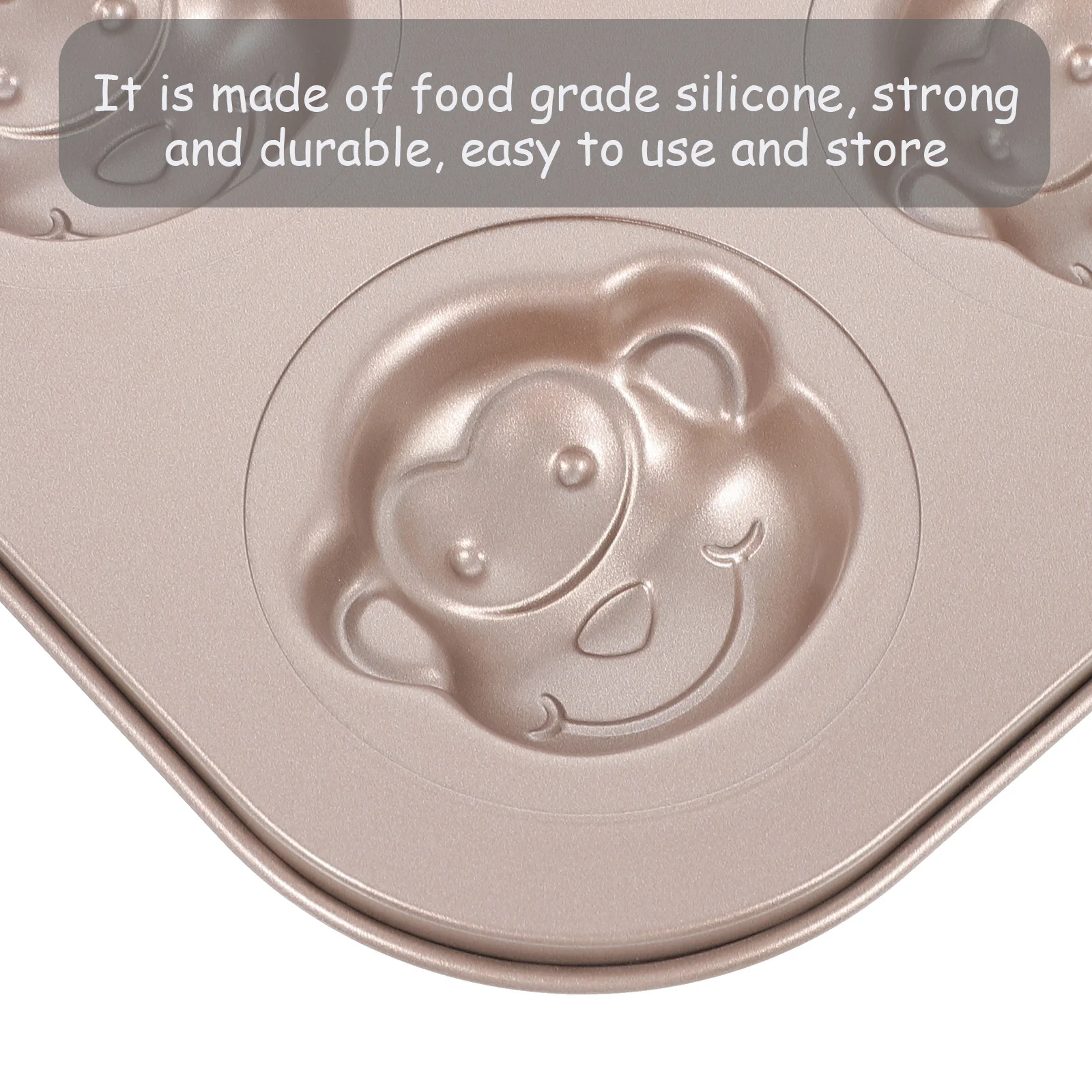 

Carbon Shape Cake Baking Mold Non Stick Surface Easy Clean Fast Heating Ideal for Cakes Cookies Chocolate Dessert