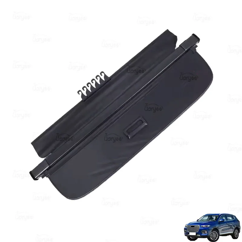 

Retractable Rear Parcel Shelf Roller Blind Boot Load Trunk Cargo Cover Interior Accessory for Great Wall Motor Haval H6 3rd