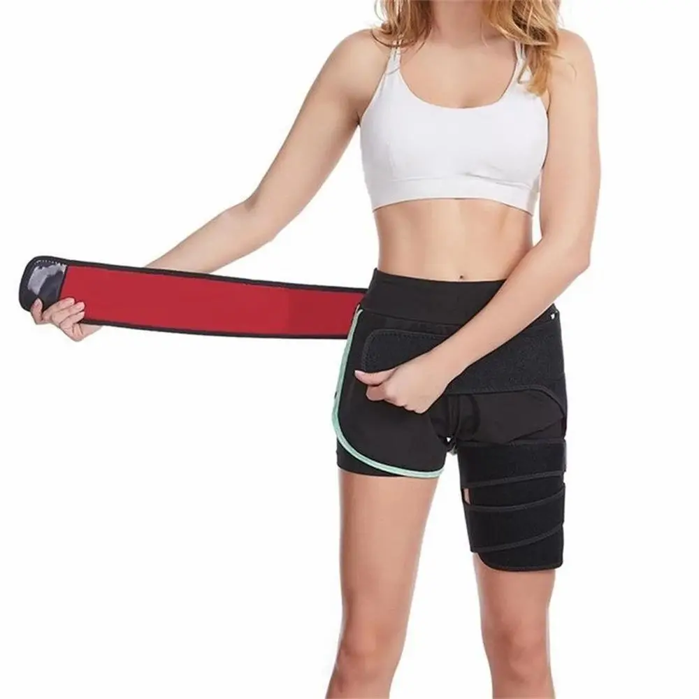 Sciatica Nerve Groin Wrap Brace Adjustable Leggings Groin Belt Hip Protective Belt Hip Support Belt Thigh Compression Brace