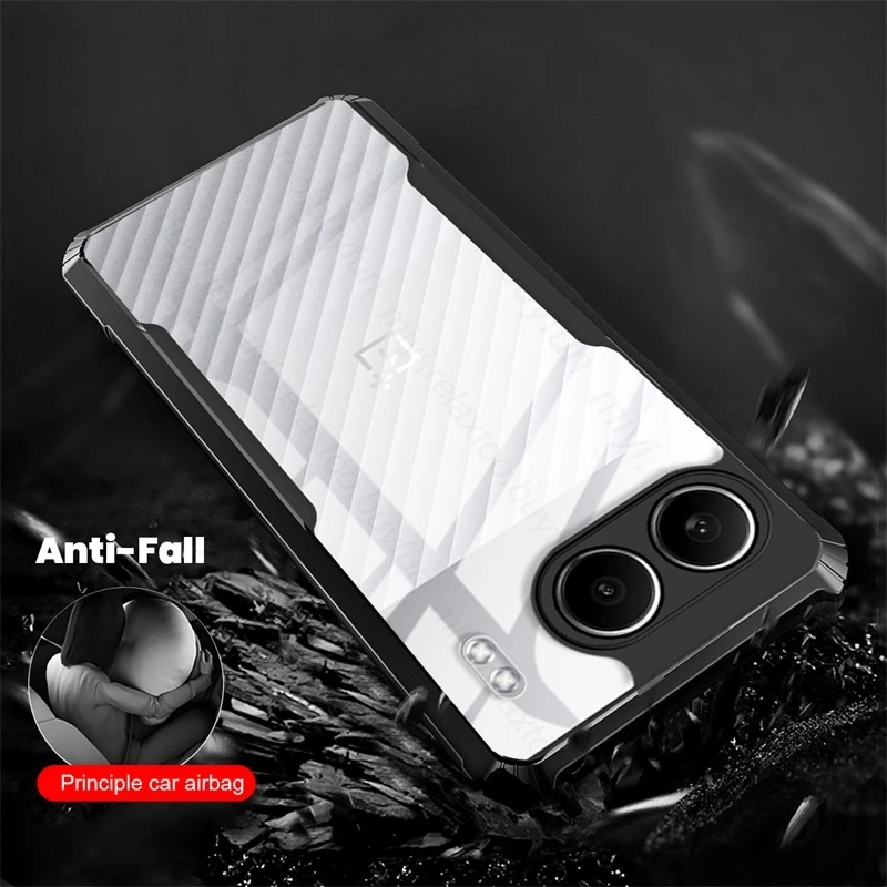 Clear Acrylic Back Cover For OnePlus Nord 4 5G Case TPU Soft Shockproof Bumper Coque One Plus Nord4 1+Nord 4 2024 CPH2663 6.74\