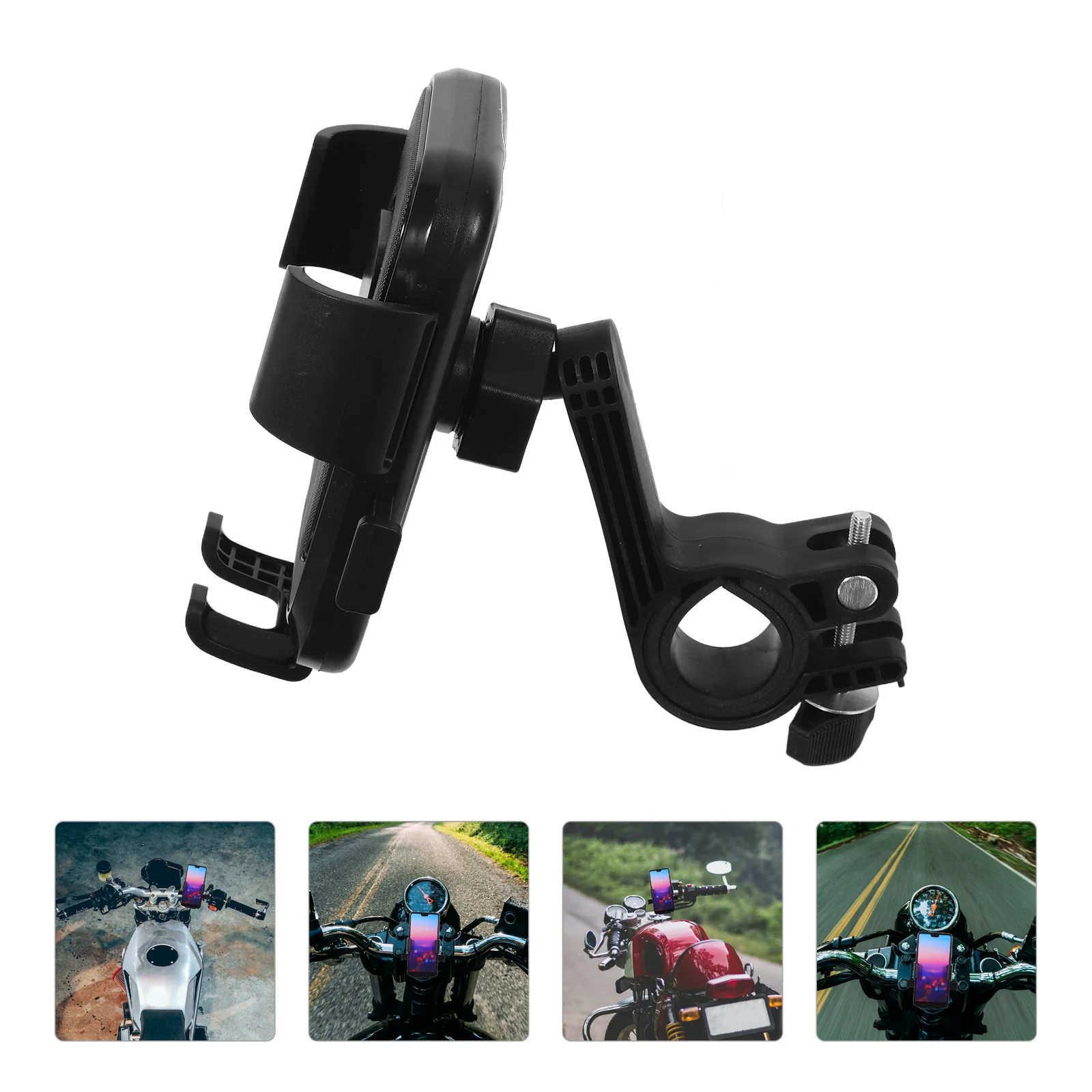 

Bicycle Navigation Mount: 360° Rotatable Bike Phone Holder Handlebar Clamp For Motorcycle Electric Scooter Gps Use