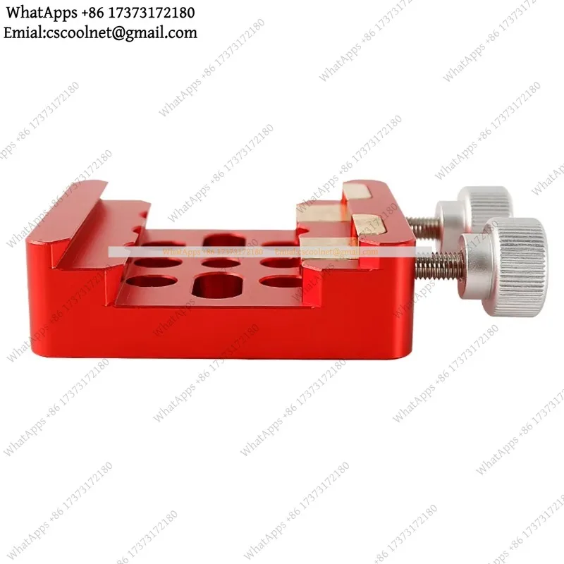 JS02 Telescope Dovetail Clamp Equatorial Mount Base Double Bolt Secure Fixing Gimbal