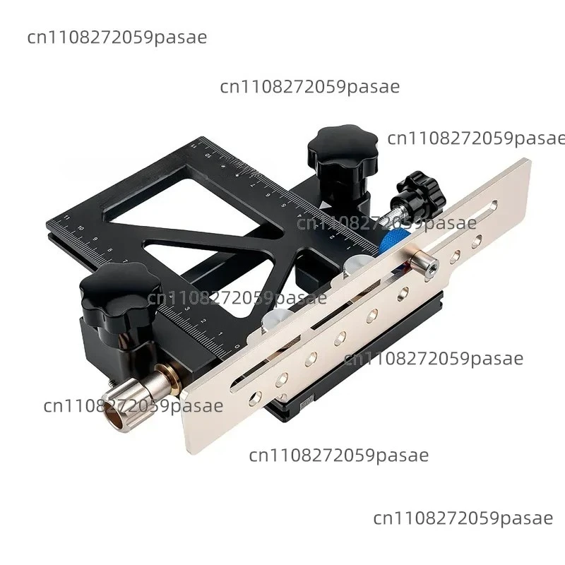 20mm Center-Guide Track Saw Flip-Up Hinge for Woodworking Table, Hole-in-Table System 40